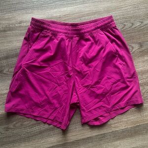 7” Lululemon Linerless pace breaker shorts (men’s - large *I think*)
